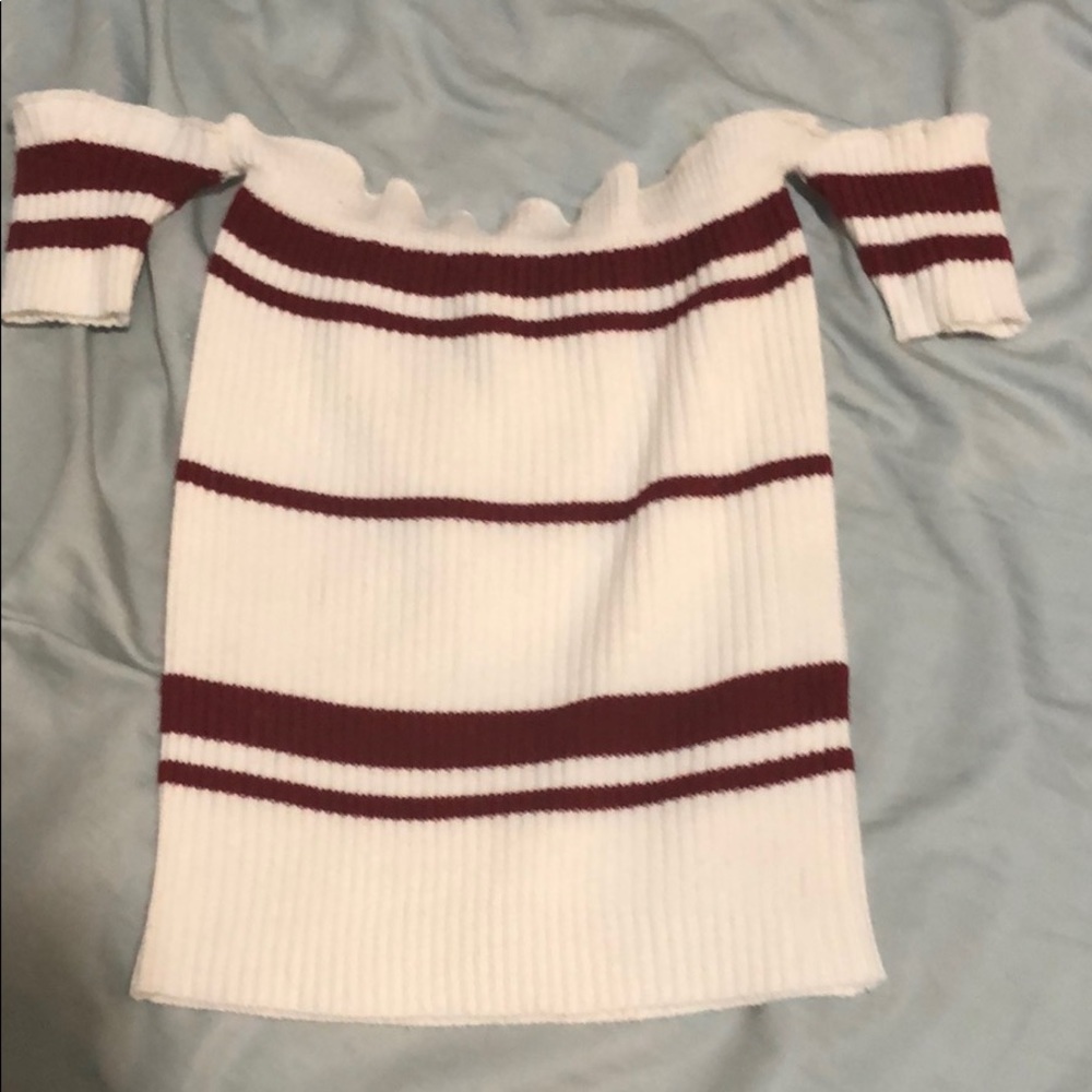 off the shoulder top